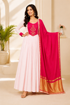 Very Beautiful Pure Mul Cotton Embroidery Suit Set
