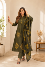 Very Attractive Premium Jaipuri Soft Cotton 3 Psc Set