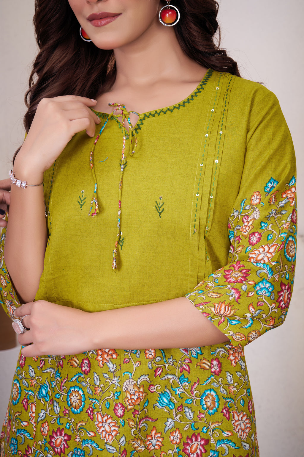 Premium Designer Pure Cotton Co-ord Set