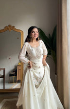 Premium Chinon Designer Suit Set with Dupatta for Woman