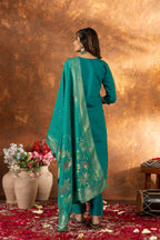 Women’s Premium Marina Silk Ethnic Suit Set