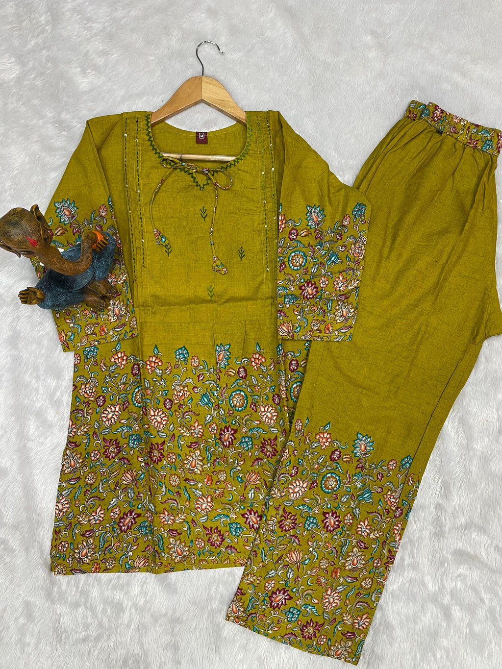 Premium Designer Pure Cotton Co-ord Set