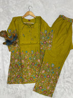 Premium Designer Pure Cotton Co-ord Set