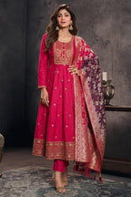 NEW ARRIVALS SHILPA SHETTY ANARKALI SUIT SET