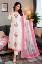 Balaji Premium Jaipuri Taj Cotton suit set