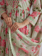 Designer Pure Jaipuri Cotton Ethnic Suit Set for Women