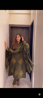 Very Attractive Premium Jaipuri Soft Cotton 3 Psc Set