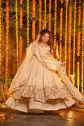 Very Gorgeous Designer Heavy Crepe Silk Anarkali Suit Set