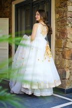 Premium Faux Georgette Anarkali Suit Set