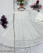 MYRA'S LAKHNAVI PREMIUM ANARKALI SUIT SET