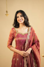 KRUSHNAVI COSMO SLIT ANARKALI SUIT SET