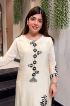 Premium Mulberry Silk Bagru Print Kurti Plazo Set